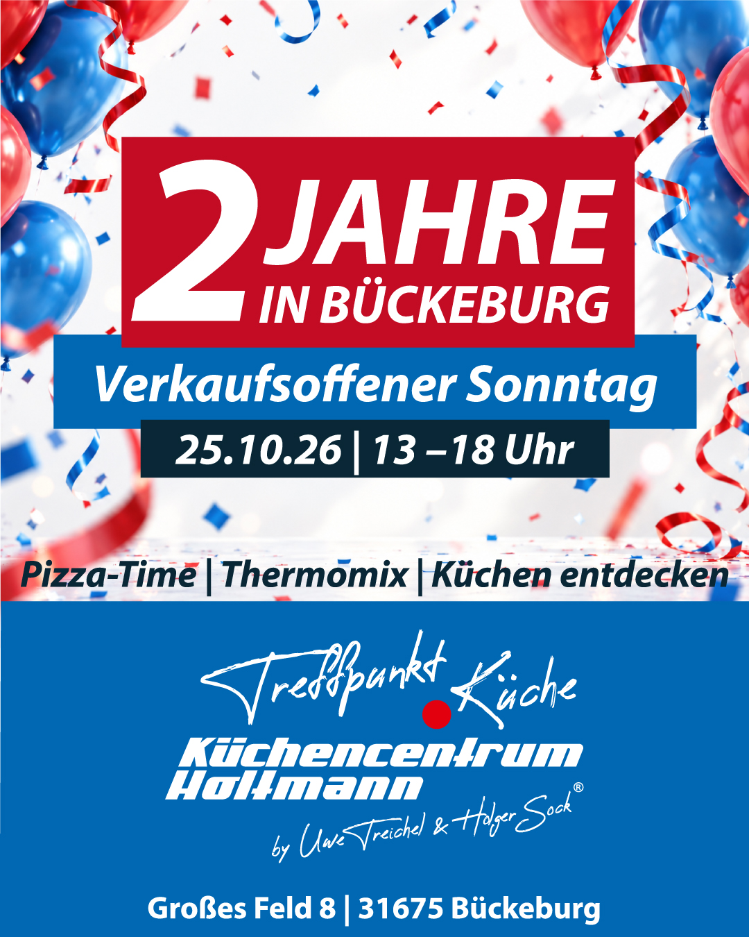 2 Jahre Küchencentrum Holtmann in Bückeburg