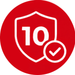 10 Jahre Garantie